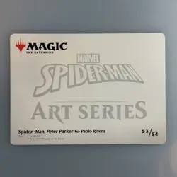Spider-Man, Peter Parker Art Series 53/54 Marvel’s Spider-Man Magic MTG - Image 2