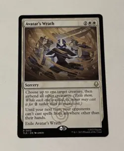 MTG Avatar's Wrath - Avatar: The Last Airbender LP - Image 1