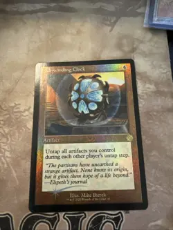 Unwinding Clock (Schematic) The Brothers' War: Retro Frame Artifacts Foil - Image 1