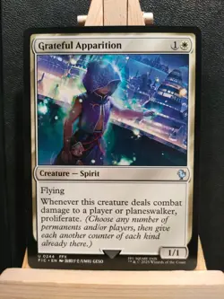 Grateful Apparition - Final Fantasy Commander - Uncommon - NM (see pics) MTG - Image 1