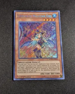 Yugioh - Chocolate Magician Girl MVP1-ENS52 1st Secret Rare NM - Image 1