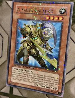 X-Saber Galahad DT01-EN074 Duel Terminal 1st Edition Super Rare Yu-Gi-Oh! - Image 1