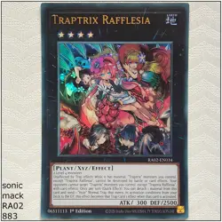Traptrix Rafflesia - RA02-EN034 - 1st Edition Yugioh - Image 1