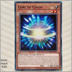 Core of Chaos - PHHY-EN011 - Common 1st Edition Yugioh - Image 1