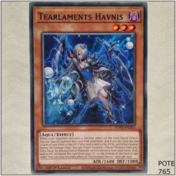 Tearlaments Havnis - POTE-EN013 - Common 1st Edition Yugioh - Image 1