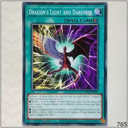 Dragon's Light and Darkness - INFO-EN057 - Common 1st Edition Yugioh - Image 1