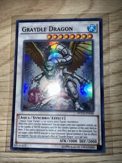 YUGIOH GRAYDLE DRAGON DOCS-EN048 SUPER UNLIMITED ED NM - Image 1