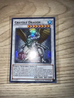 YUGIOH GRAYDLE DRAGON DOCS-EN048 SUPER UNLIMITED ED NM - Image 2