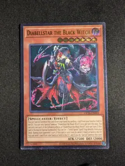 Yugioh - Diabellstar The Black Witch OP26-EN001 Ultimate Rare OTS 26 NM - Image 1