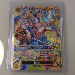 Bandai One Piece CCG Enel EB02-052 Extra Booster Special Foil 10 Cost 11000 Pow… - Image 1