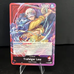 One Piece CCG Trafalgar Law P-086 Promo Card - Image 1
