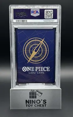 2023 ONE PIECE OP02-PARAMOUNT WAR ALTERNATE ART #115 MONKEY D. GARP PSA 9 - Image 2