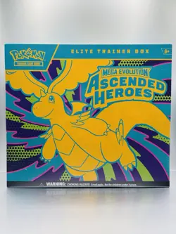 Pokemon Mega Evolution Ascended Heroes ETB 2026 (Factory Sealed) - Image 1