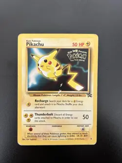 1999 Pokemon Game Movie Promo #Pikachu 4/53 Moderate Wear - Image 1