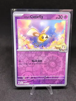 Pokemon TCG Lillie's Cutiefly 066/159 Journey Together Reverse Holo NM - Image 1