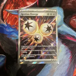 Ignition Energy 124/094 Ultra Rare Phantasmal Flames Pokemon NM - Image 1