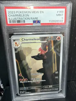Pokemon Charmeleon Illustration Rare Holo PSA 9 Scarlet & Violet 151 169/165 - Image 1