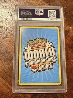 Pokemon Mew Gold Star 2008 World Championships Deck Promo #101 PSA 6 EX-MT RARE - Image 2