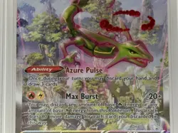 Pokemon Evolving Skies Rayquaza VMAX 218/203 Alternative Art Alt Holo MINT + 9.5 - Image 5