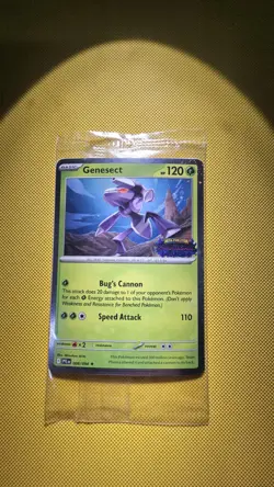 Pokemon Genesect Phantasmal Flames Best Buy Promo STAMPED and sealed - Image 1