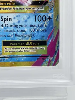 M Slowbro EX 27-108 PSA 10 Pokemon XY Evolutions Full Art Holo - Image 4