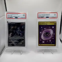 POKEMON SVP PROMO 151 ULTRA-PREM COLL #052 MEWTWO PSA 9 & MEW EN PSYCHIC ENERGY - Image 1