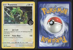 Rayquaza SWSH029 Holo Promo Sword & Shield Promo Swirl Near Mint - Image 3