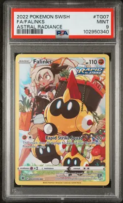 Falinks TG07/TG30 Astral Radiance Pokemon PSA 9 - Image 1