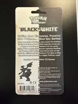 Pokemon Black and White Base Booster Pack Zekrom Factory Sealed Blister Pack - Image 2