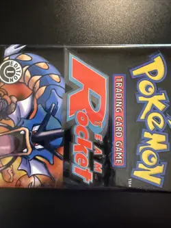 Pokemon 1st Edition Team Rocket Booster Pack - New Factory Sealed - Gyarados Art - Image 5