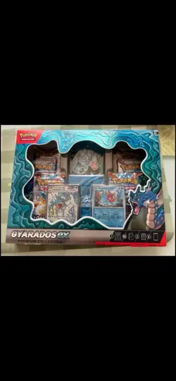 Pokemon TCG: Gyarados EX Premium Collection Box Sealed Gamestop Exclusive New - Image 1