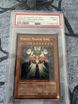 Yugioh Perfect Machine King RDS-EN012 - Ultimate Rare - 1st Edition PSA 9 - Image 1