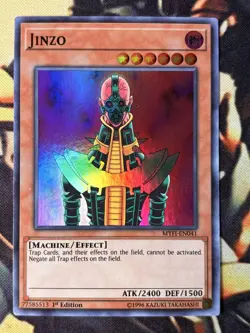 Yugioh: Jinzo - MYFI-EN041 - Super Rare - 1st Edition - NM - Image 1