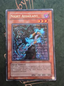 Yugioh Night Assailant Rare DR2-EN193 - Image 1