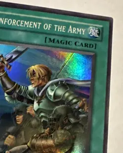Yu-Gi-Oh! - Reinforcement Of The Army - LOD-028 - Super Rare Holo 1st Edition NM - Image 4