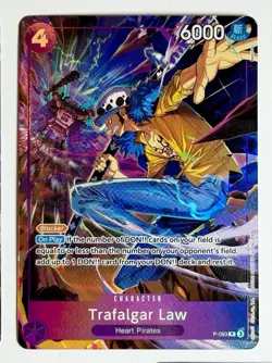One Piece Trafalgar Law P-093 (illustration box vol. 6) Promo (5x) Cards English - Image 5