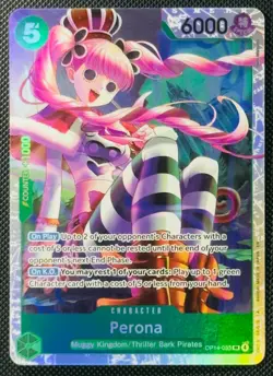 One Piece TCG English - Perona - OP14-033 - SR - NM - Image 1