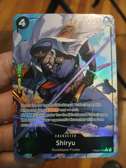 SHIRYU One Piece TCG PRB02-015 Alt Art Rare Premium Booster Vol. 2 LP Eng. - Image 1