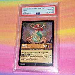 PSA 10 GEM MT Ariel Spectacular Singer FOIL Disney Lorcana First Chapter #2 - Image 4