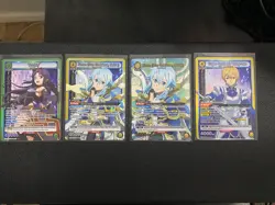 Union Arena Sword Art Online mixed card lot x 7 English NM/M - Image 1