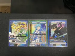 Union Arena Sword Art Online mixed card lot x 7 English NM/M - Image 3