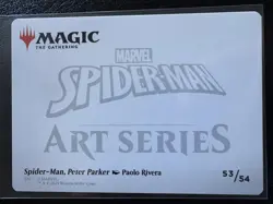Spider-Man, Peter Parker 53/54 Art Series Marvel's Spider-Man Magic MTG - Image 2