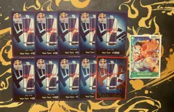 MONKEY D LUFFY RED BULL X ONE PIECE PRB02-005 PROMOTION CARD AND DOUBLE DON - Image 3