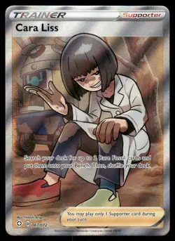 Pokemon Cards Cara Liss 067/072 Shining Fates Ultra Rare NM - Image 1