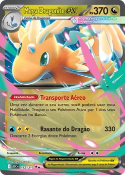 Pokemon TCG Mega Dragonite ex Ascended Heroes 3 card set - Portuguese - Image 2