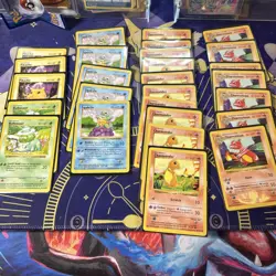 Vintage 151 Pokemon Card Lot Shadowless - Image 1