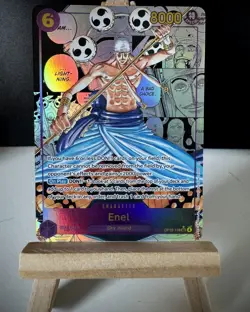 ENEL OP15-118 MANGA Ultra Rare One Piece Card English Near Mint - Image 1
