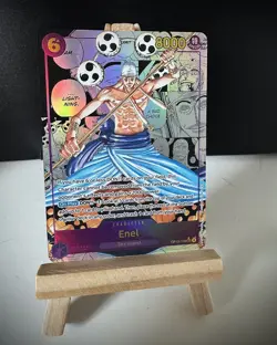 ENEL OP15-118 MANGA Ultra Rare One Piece Card English Near Mint - Image 2
