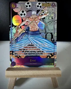 ENEL OP15-118 MANGA Ultra Rare One Piece Card English Near Mint - Image 3