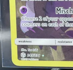 Pokemon Mimikyu 245/236 Secret Rare Full Art Holo Sm-Cosmic Eclipse 2019 NM Card - Image 4